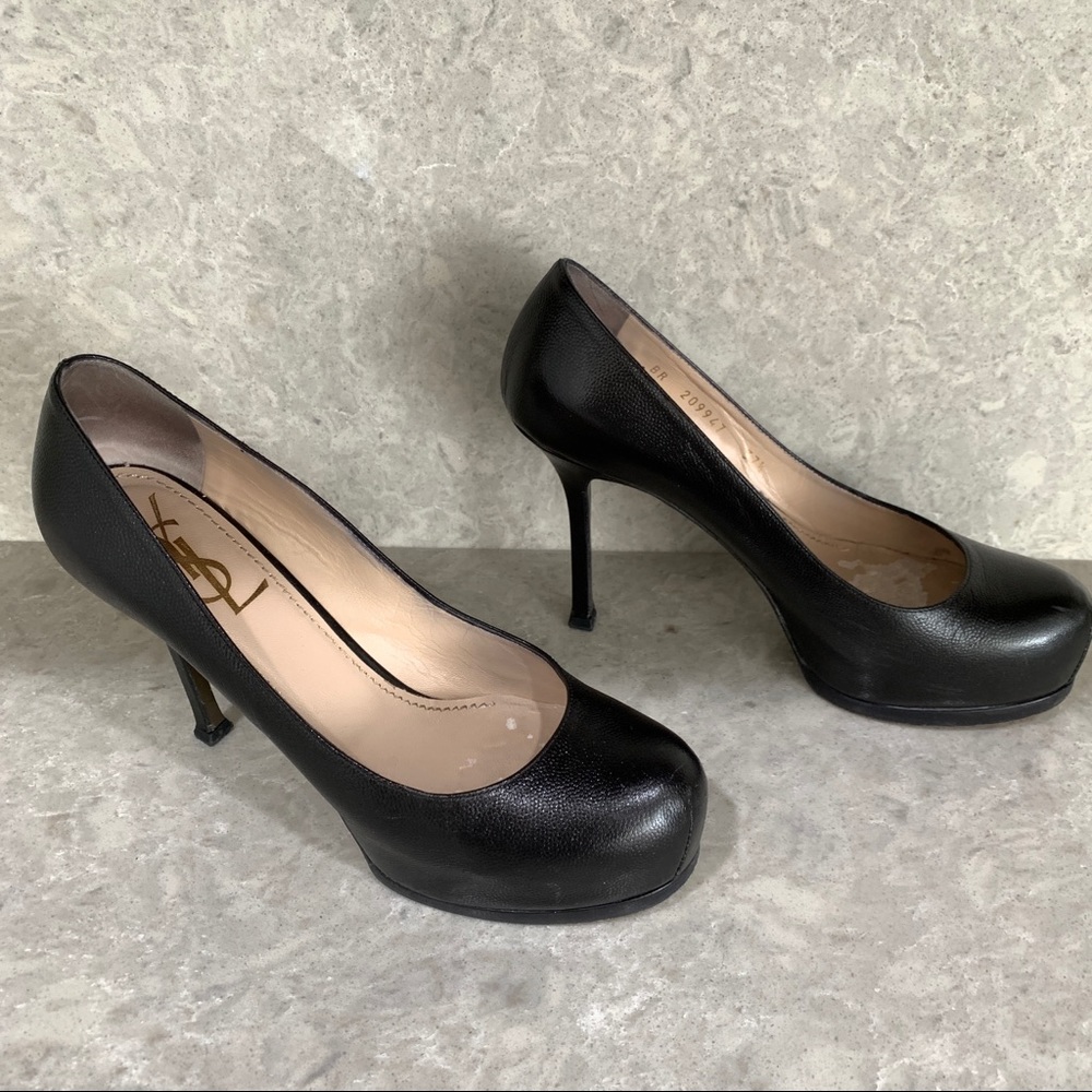 YSL Black Heels - Picture 8 of 13